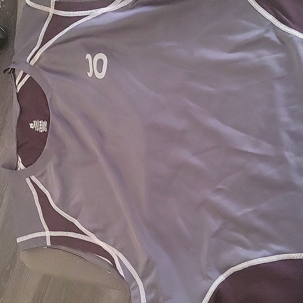 Tenacity Purple and White Performance Tank